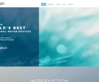 Cosanwater.com(Water Purifier) Screenshot