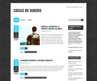 Cosasdedinero.com(Cosas de Dinero) Screenshot