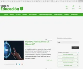 Cosasdeeducacion.es(Blog) Screenshot