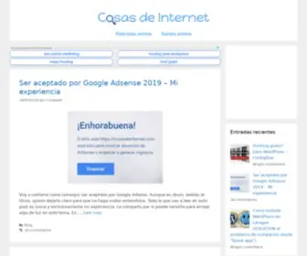 Cosasdeinternet.com(Cosas de Internet) Screenshot