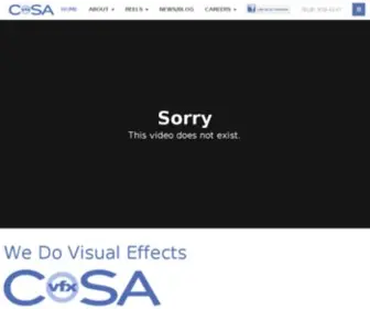 CosavFx.com(CoSA VFX) Screenshot