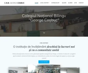 Cosbucbilingv.ro(George Coșbuc) Screenshot