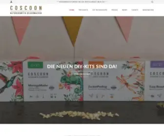 Coscoon.com(Naturkosmetik selber machen Starterset Geschenk) Screenshot