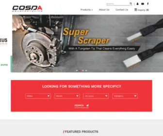 Cosda.com.tw(Cosda Manufacturing Company) Screenshot