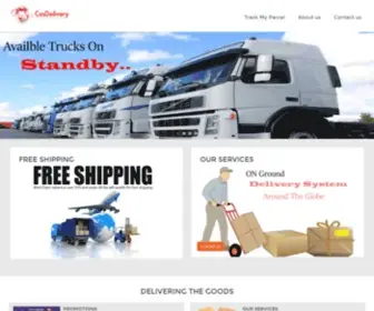 Cosdeliveries.com(Cargo, Logistics Company) Screenshot