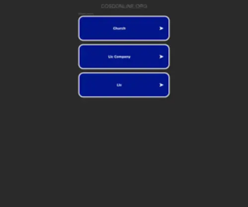 Cosdonline.org(COSD) Screenshot