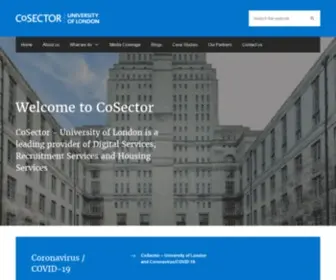 Cosector.com(An introduction to CoSector) Screenshot