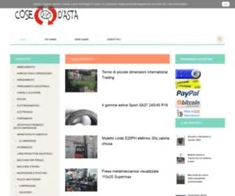 Cosedasta.com(Cose D'Asta) Screenshot