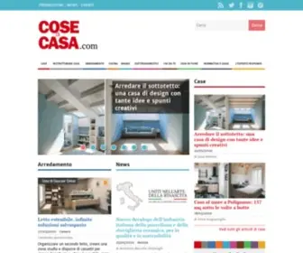 Cosedicasa.com(Cose di Casa) Screenshot