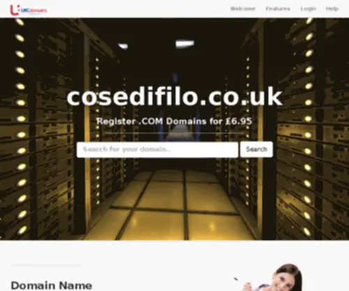 Cosedifilo.co.uk(Finest clothes and quality homeware) Screenshot