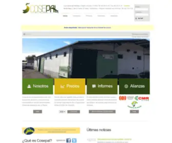 Cosepal.es(Cosepal es una Sociedad Agraria de Transformación ubicada en la isla de La Palma (Canarias) Screenshot