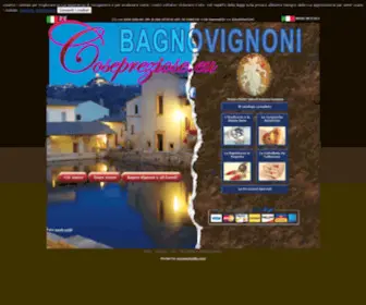 Cosepreziose.eu(Ceramica artistica e gioielleria di Bagno Vignoni) Screenshot