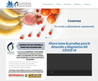Coserssa.com(Inicio) Screenshot