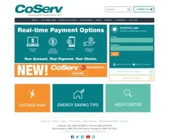 Coserv.com(Coserv) Screenshot