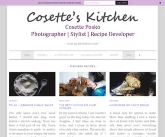 Cosetteskitchen.com(Cosette's Kitchen) Screenshot