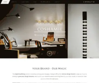 Coshamie.com(Digital Marketing Agency) Screenshot