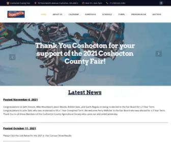 Coshoctoncountyfair.org(Coshocton County Fair Ohio) Screenshot