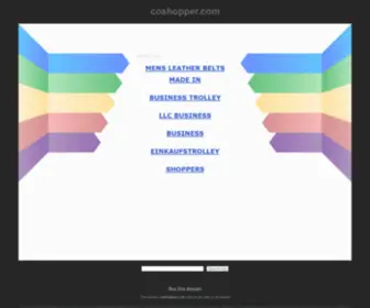 Coshopper.com(coshopper) Screenshot