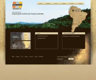 Cosigo.com(Cosigo Resources Ltd) Screenshot