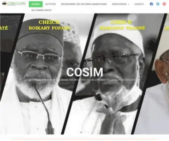 Cosim-CI.org(Conseil Supérieur des Imams) Screenshot