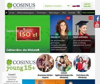 Cosinus.pl(Bezpłatne szkoły policealne) Screenshot