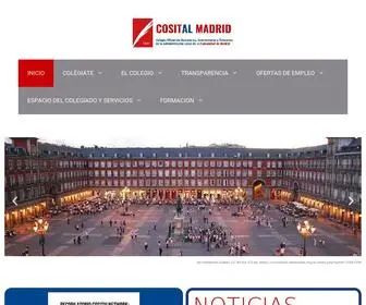 Cositalmadrid.es(Colegio Oficial de Secretarios) Screenshot