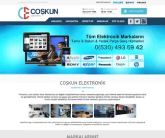 Coskunelektronik.com(Coşkun Elektronik) Screenshot