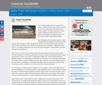 Coskuntasdemir.net(COŞKUN TAŞDEMİR) Screenshot