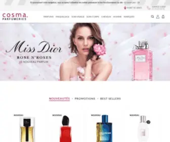 Cosma-Parfumeries.com(Cosma Parfumerie) Screenshot