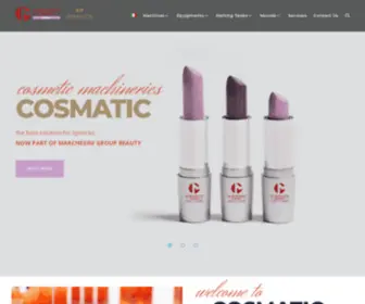 Cosmatic.it(Cosmetic machines) Screenshot