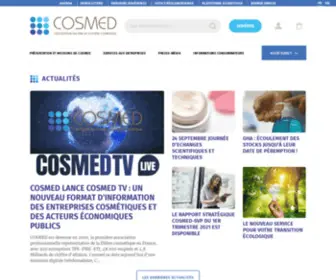 Cosmed.fr(Cosmétique) Screenshot