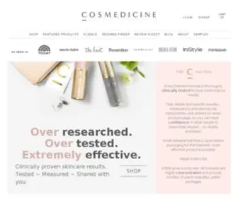 Cosmedicine.com(Truth is Beauty) Screenshot