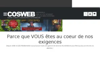 Cosmediterranee.com(Cos med) Screenshot