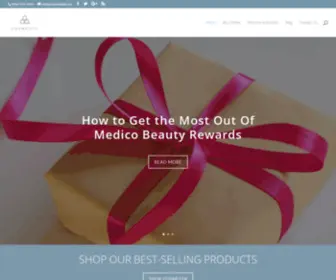 Cosmedixuk.com(Medico Beauty) Screenshot