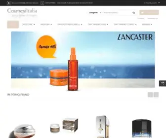 Cosmesi-Italia.it(Vendita online prodotti cosmetici e di bellezza) Screenshot