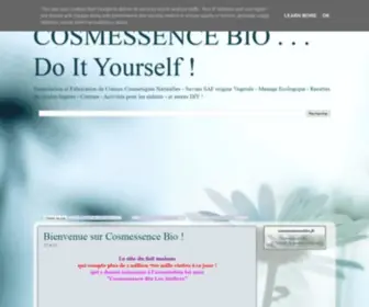 Cosmessencebio.fr(COSMESSENCE BIO) Screenshot