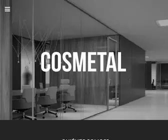 Cosmetal.es(Especialistas en Mamparas de Oficina) Screenshot