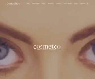 Cosmetco.com(The Cosmetic Company) Screenshot