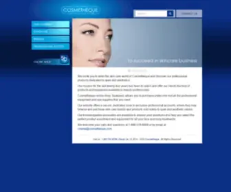 Cosmetheque.com(Cosméthèque) Screenshot