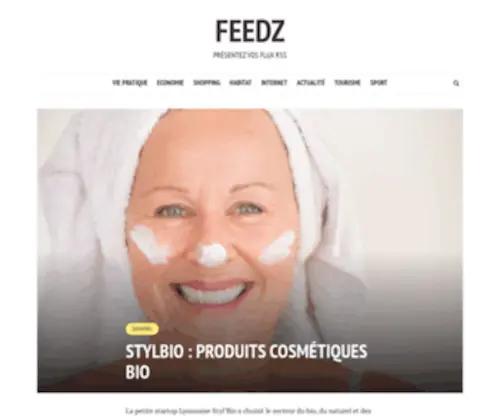 Cosmetic-Bio.com(Produits cosmétiques bio) Screenshot