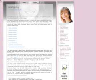 Cosmetic-Dentistry-Information.co.uk(Cosmetic Dentistry Information) Screenshot