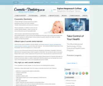 Cosmetic-Dentistry.co.za(Cosmetic Dentistry South Africa) Screenshot