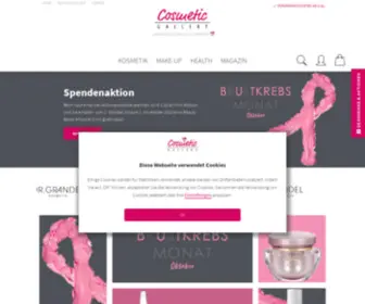 Cosmetic-Gallery.at(Kosmetik Online) Screenshot