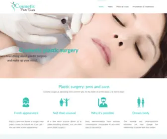 Cosmetic-Plastic-Surgery.info(Cosmetic plastic surgery's scope in today's world) Screenshot