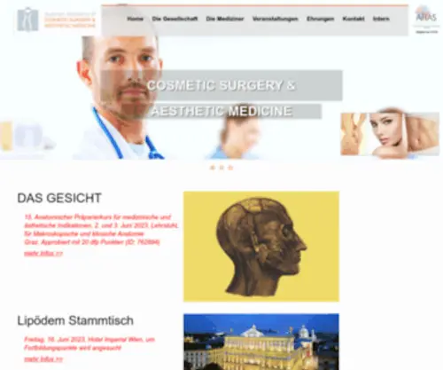 Cosmetic-Surgery.at(Cosmetic-Surgery Aesthetic Medicine) Screenshot