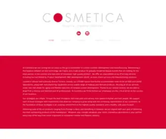 Cosmeticalabs.com(Cosmetica) Screenshot