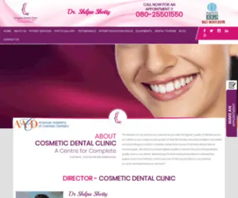 CosmetiCDentalclinics.in(CosmetiCDentalclinics) Screenshot