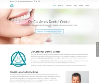 CosmetiCDentistmiamilakes.com(Cosmetic Dentist Dentistry in Miami Lakes) Screenshot