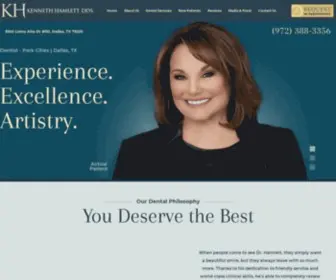 CosmetiCDentistofdallas.com(Dallas, TX Cosmetic Dentist) Screenshot