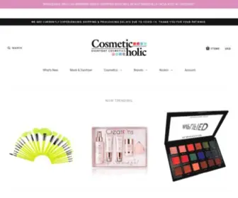 Cosmeticholic.com(Wholesale Cosmetics) Screenshot